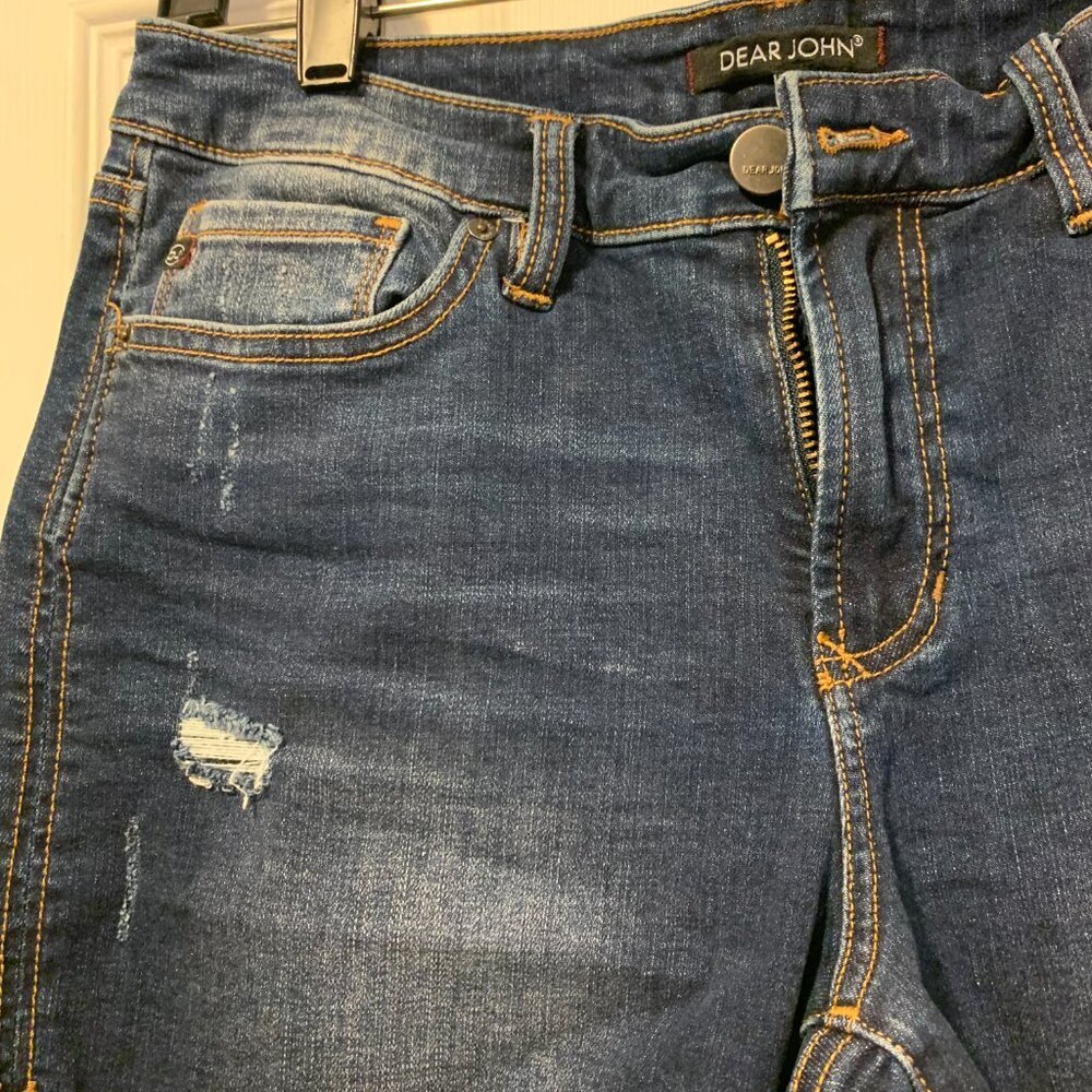 Womens Dear John jean short - Picture 3 of 10